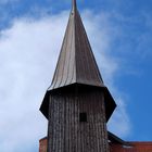 Kirchturmspitze in Schaprode ( Rügen )