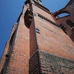 Kirchturmspitze St. Nicolai Lüneburg verdeckt