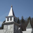 Kirchturmspitzen in Dillsboro, North Carolina