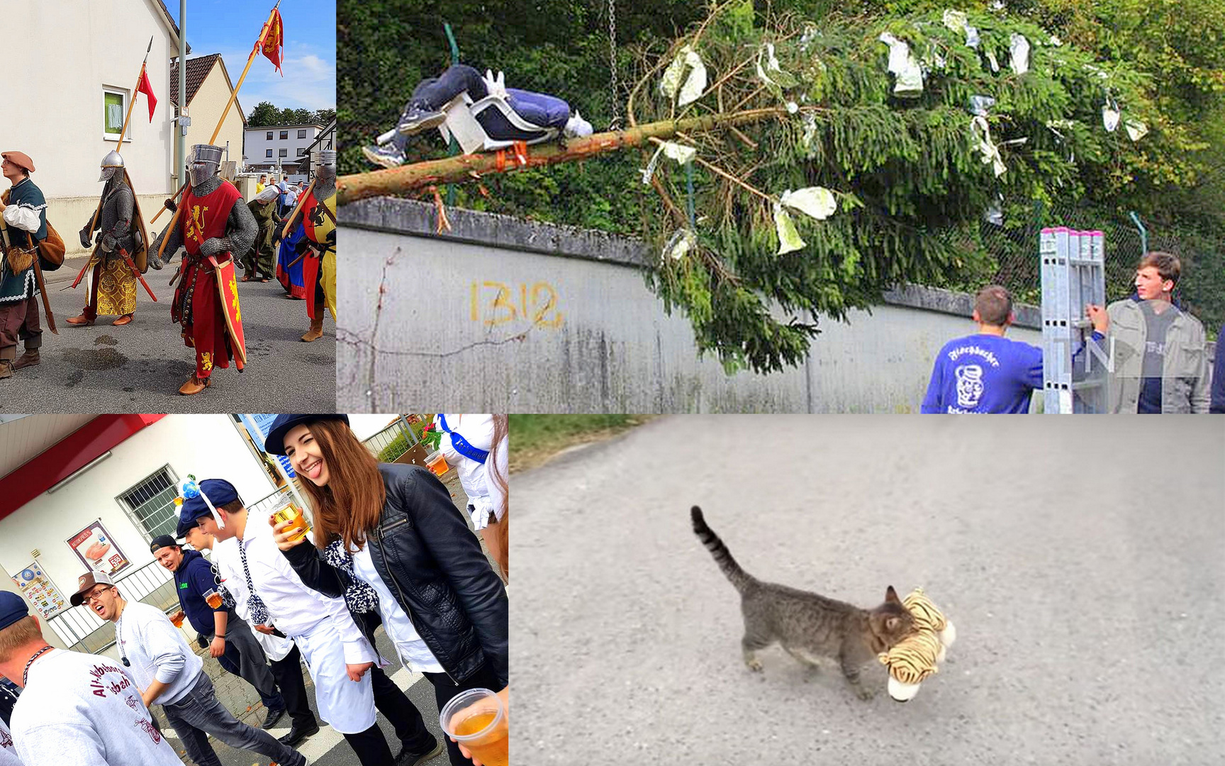 Kirchweihfest auf dem Dorf