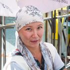 Kirgisische Geschäfts Frau
