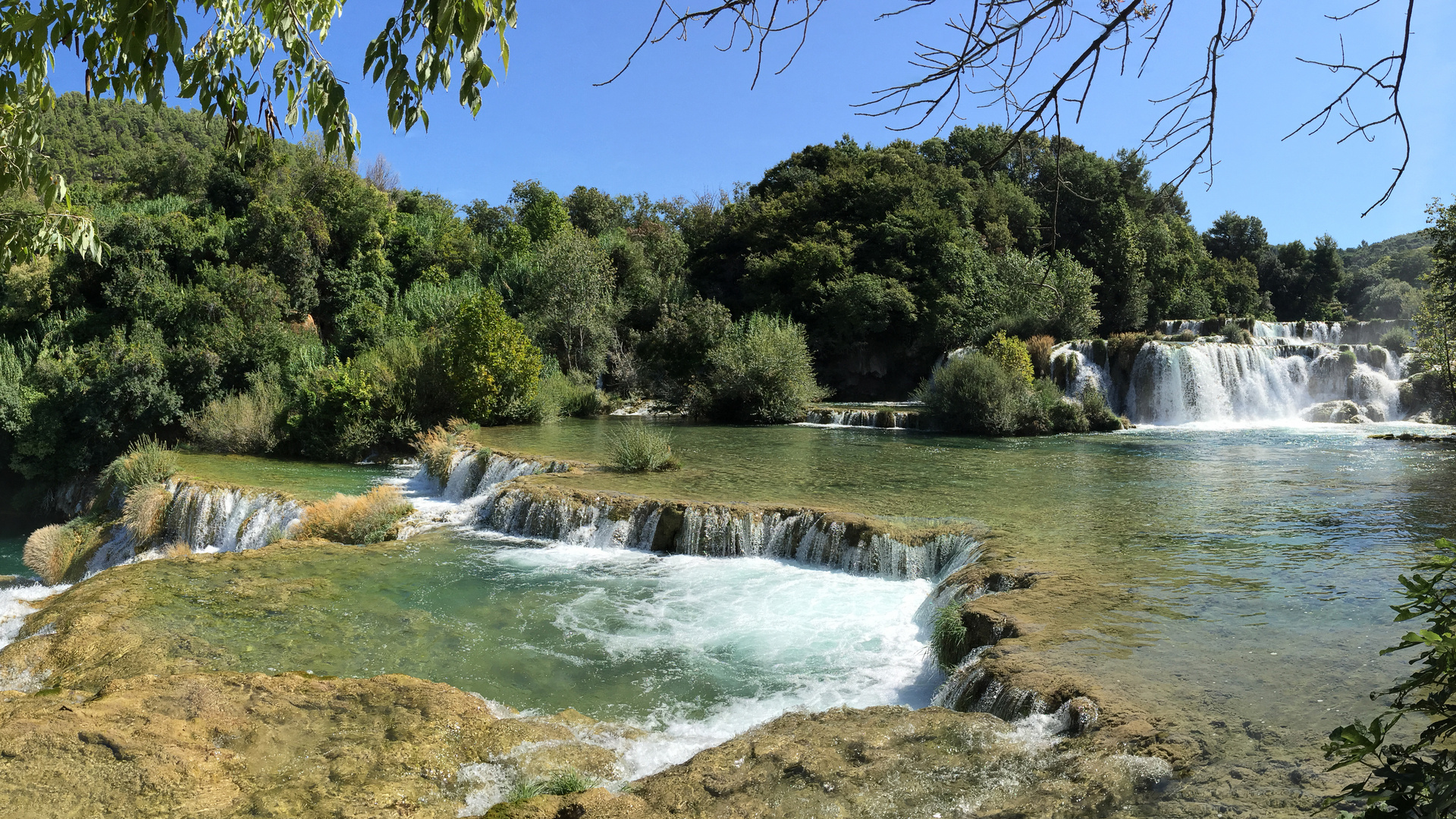 Kirka Wasserfälle in Kroatien