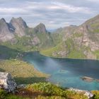 Kirkefjord . Lofoten . NORWAY.