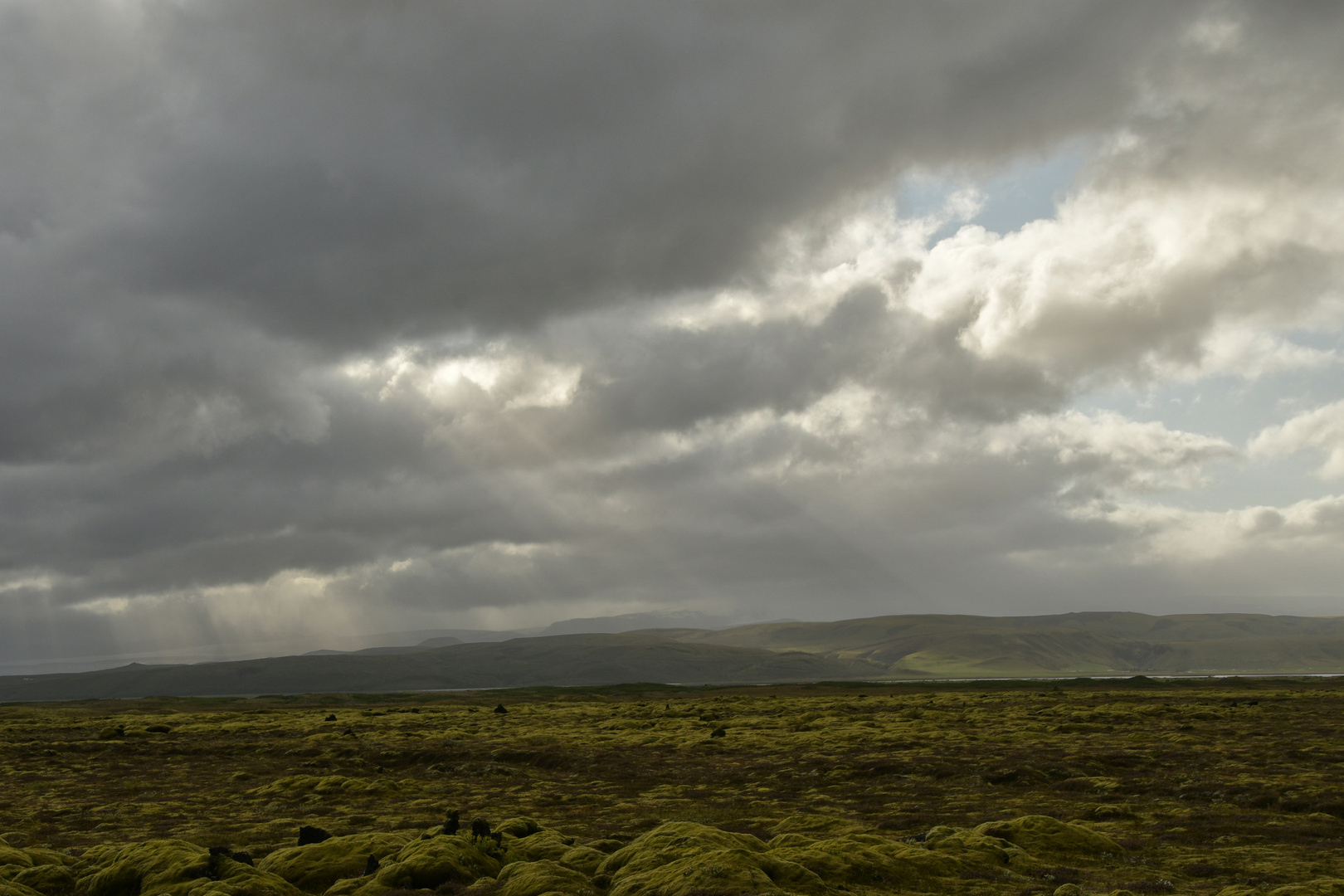 Kirkjubaerjarklaustur  Wetterwechsel