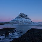 Kirkjufell, das Fotomodell Islands