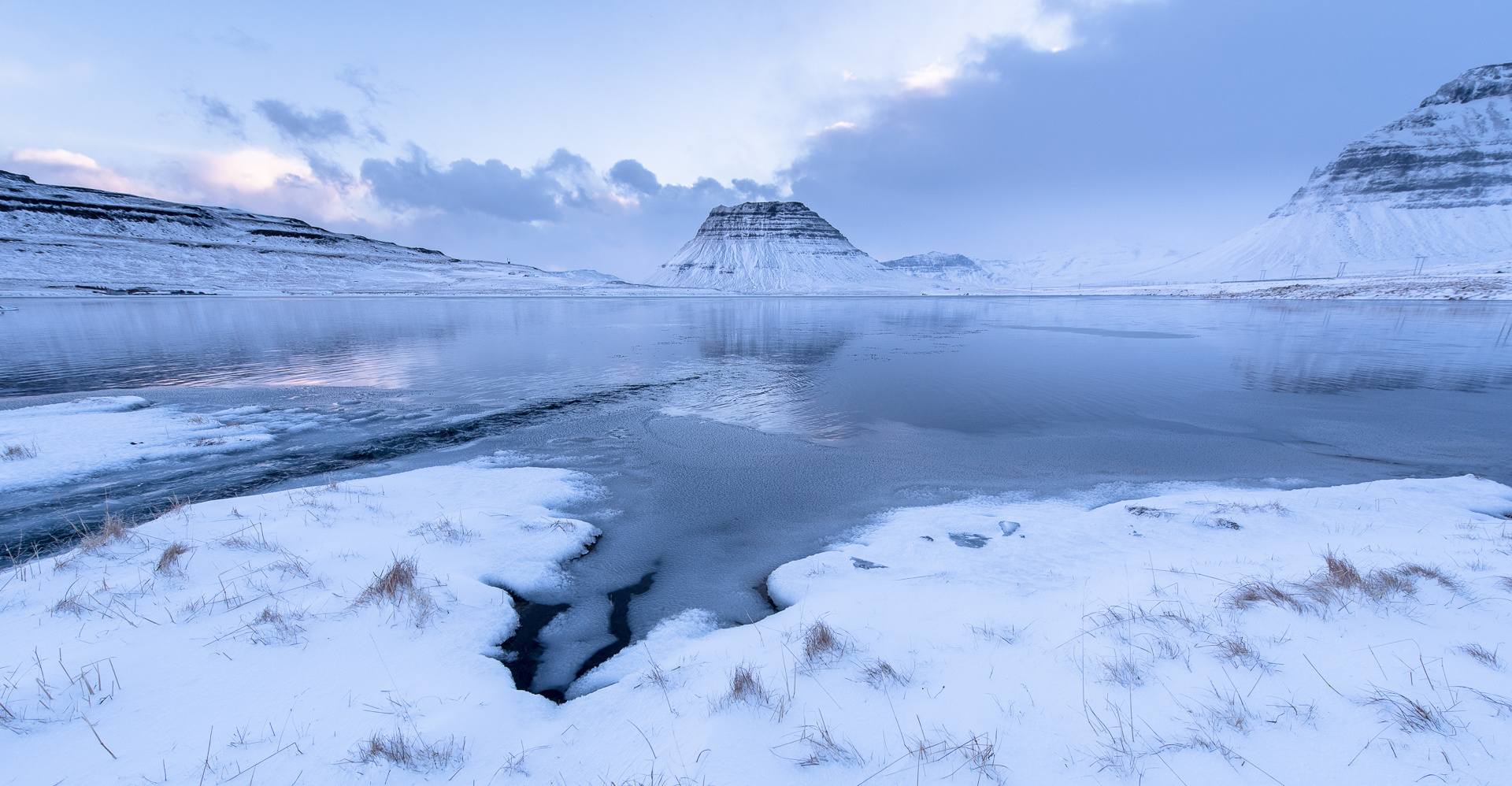 KIRKJUFELL - die Rückseite