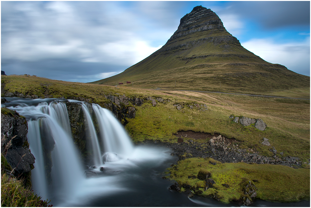 Kirkjufell nach dem Regen