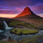 Kirkjufell Sonnenuntergang