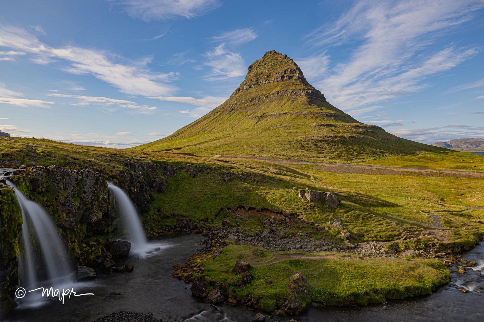 Kirkjufellfos und Kirkjufell