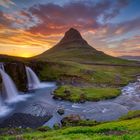 Kirkjufellsfoss menschenleer