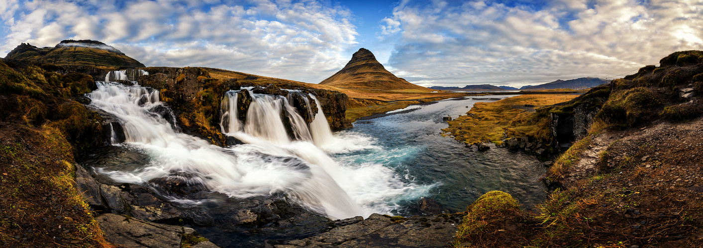 [ Kirkjufellsfoss - Panorama ]