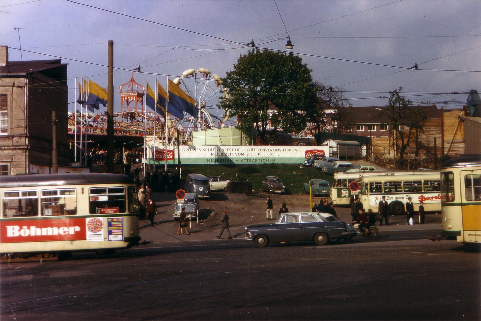 Kirmes am Ribbeckplatz in Essen