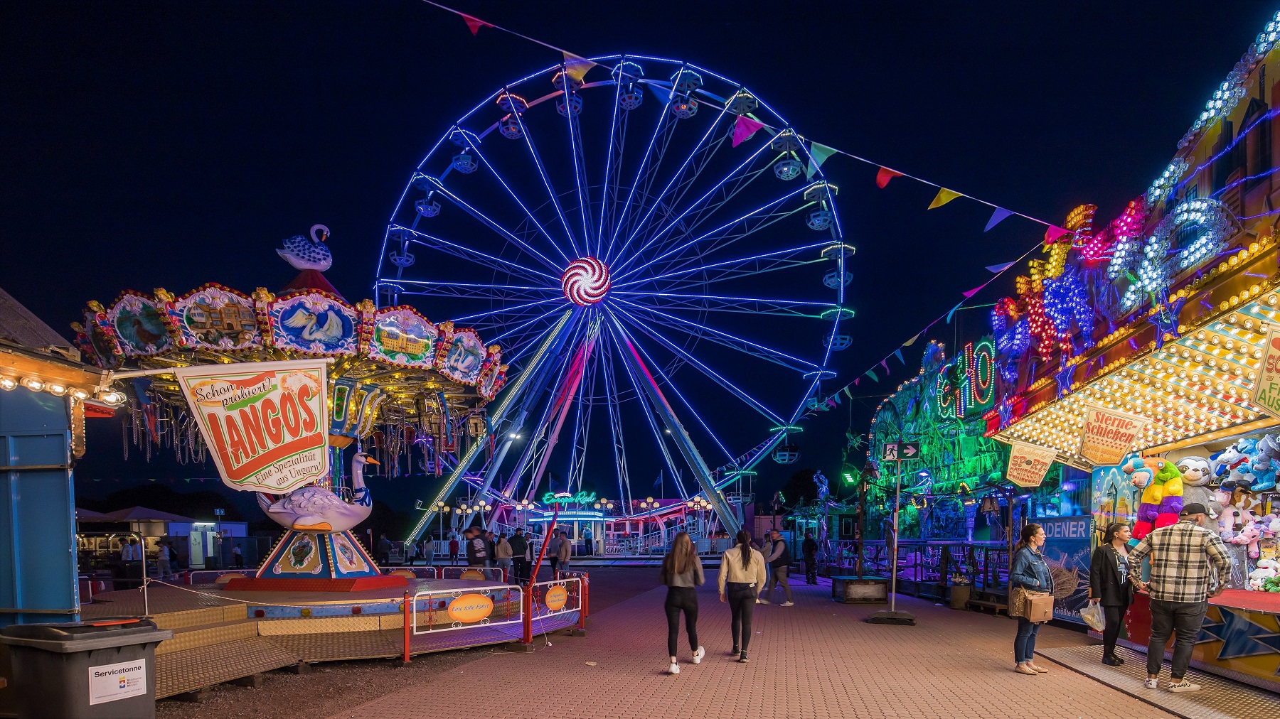 Kirmes an der Weser