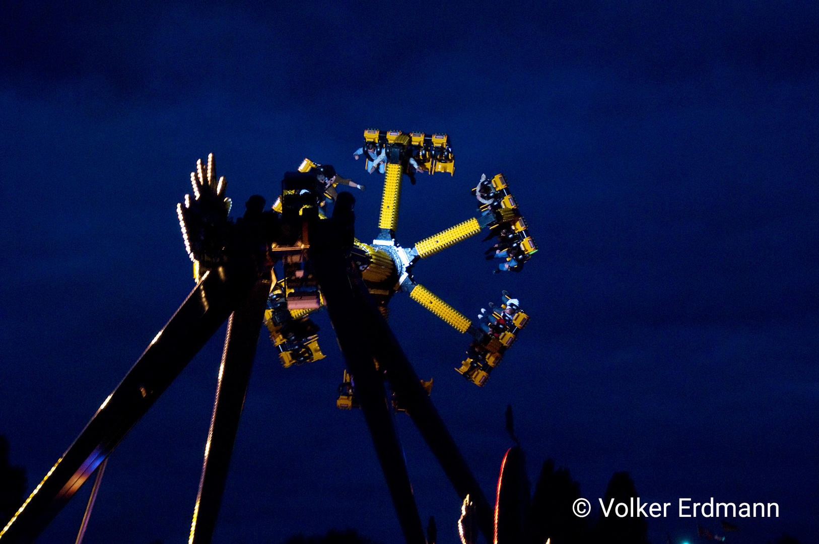 Kirmes bei Nacht