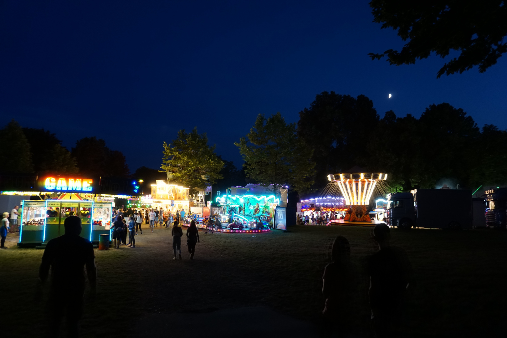 Kirmes bei Nacht