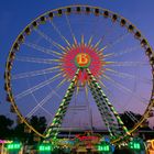 Kirmes Düsseldorf  Riesenrad-2.