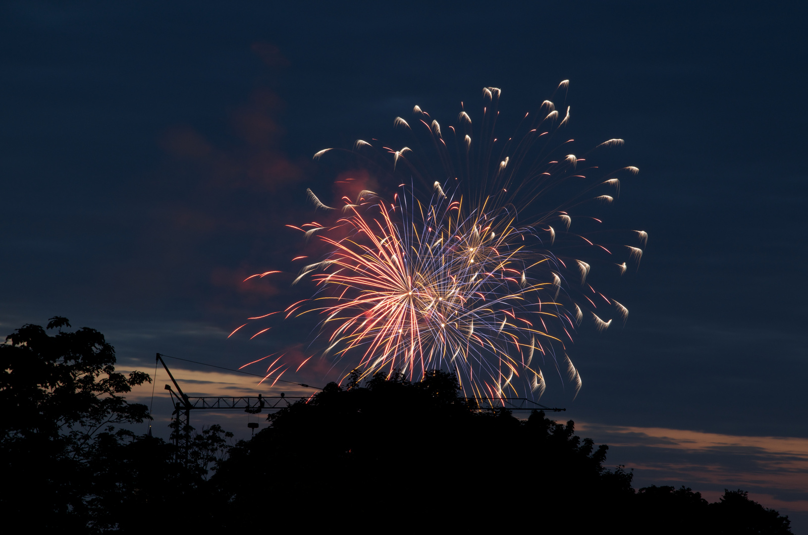 Kirmes-Feuerwerk