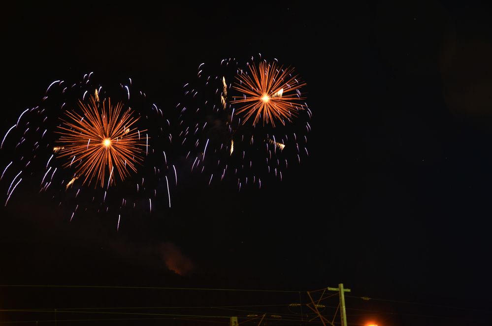 Kirmes Feuerwerk