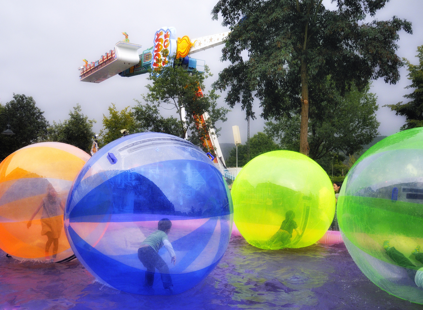 Kirmes im Dorf