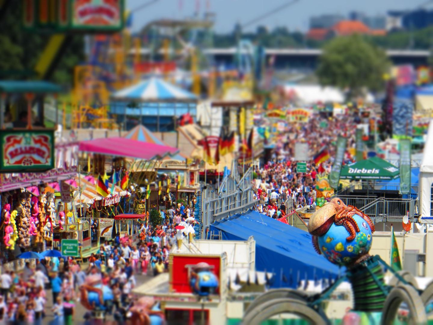 Kirmes in Düsseldorf 2012