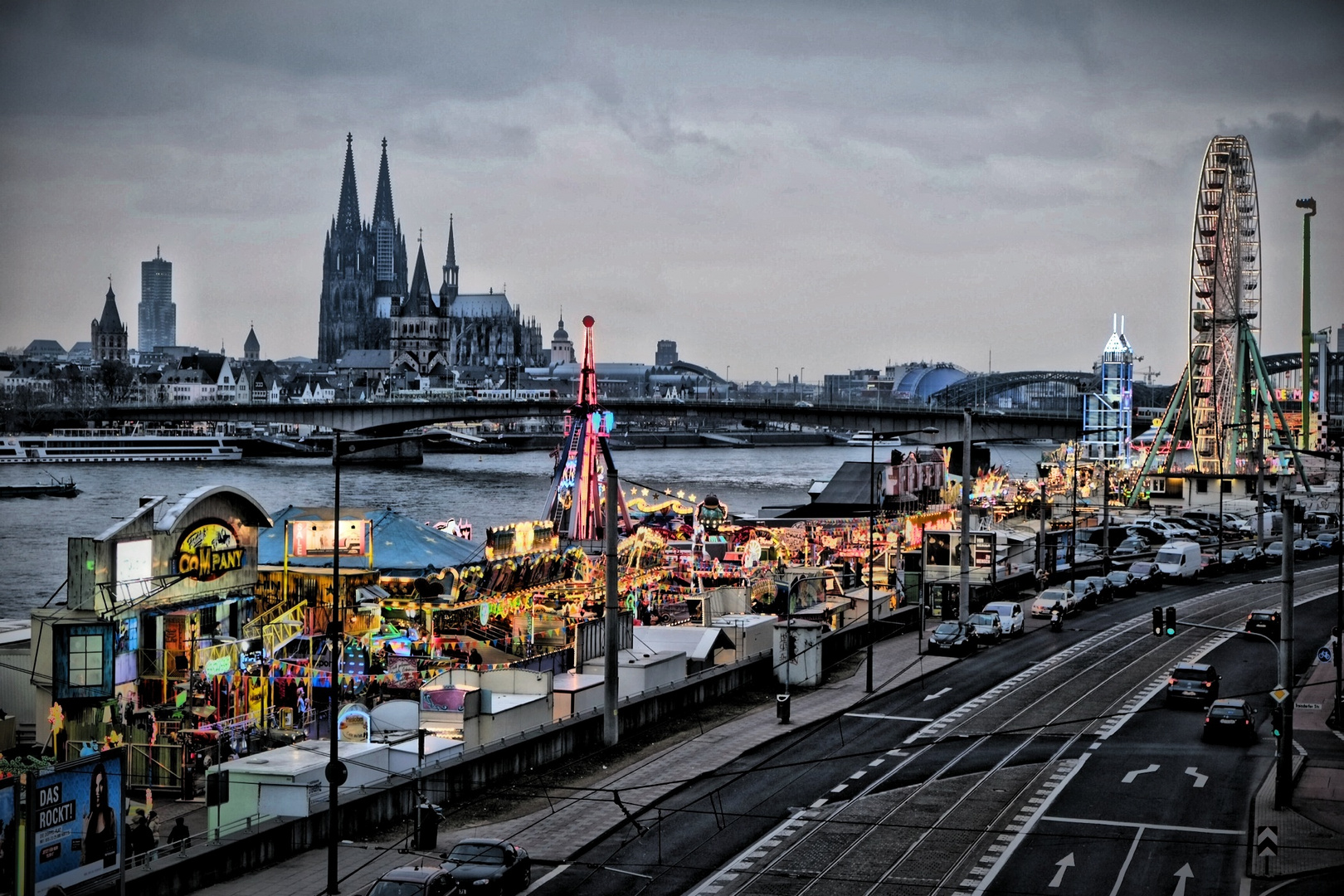 Kirmes in Köln-Deutz