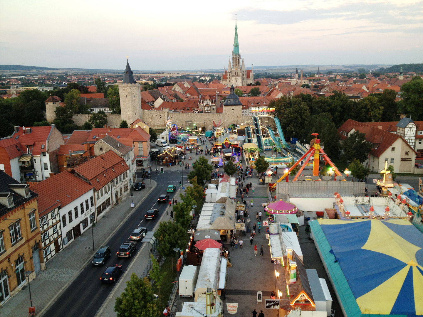 Kirmes in Mühlhausen