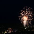 Kirmes und Feuerwerk