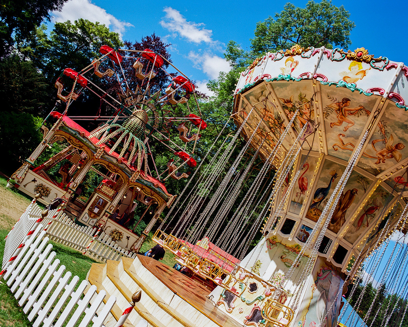 Kirmes wie vor hundert Jahren