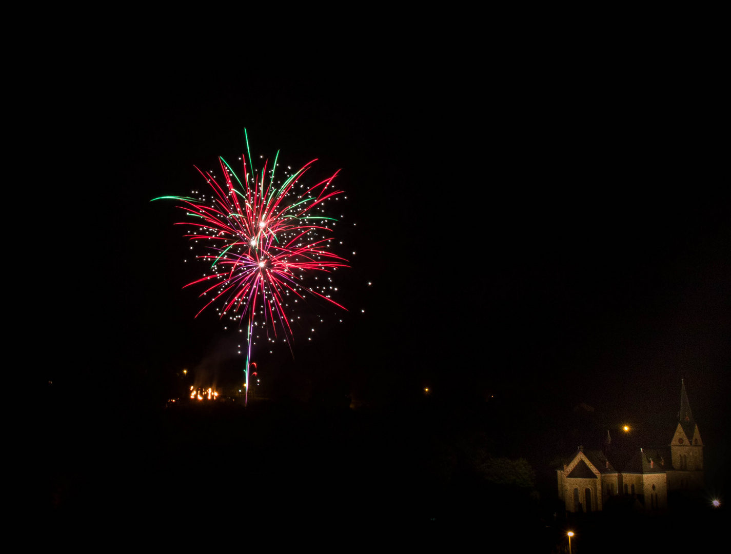 Kirmesfeuerwerk Eisenbach 2014