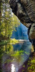  Kirnitz Klamm in der Czechei