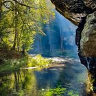  Kirnitz Klamm in der Czechei