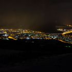 Kiruna bei Nacht