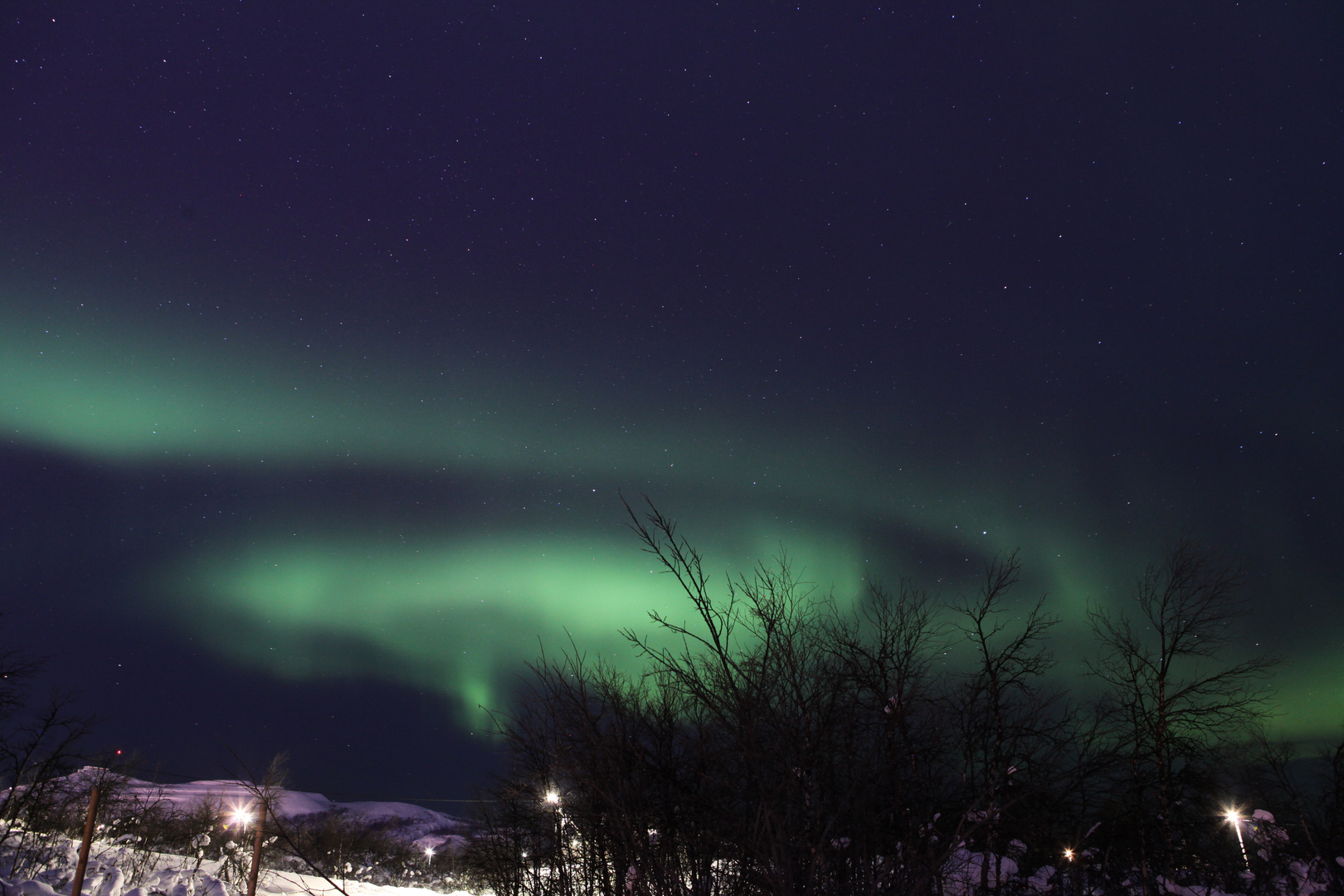 Kiruna (S) im Februar 2021