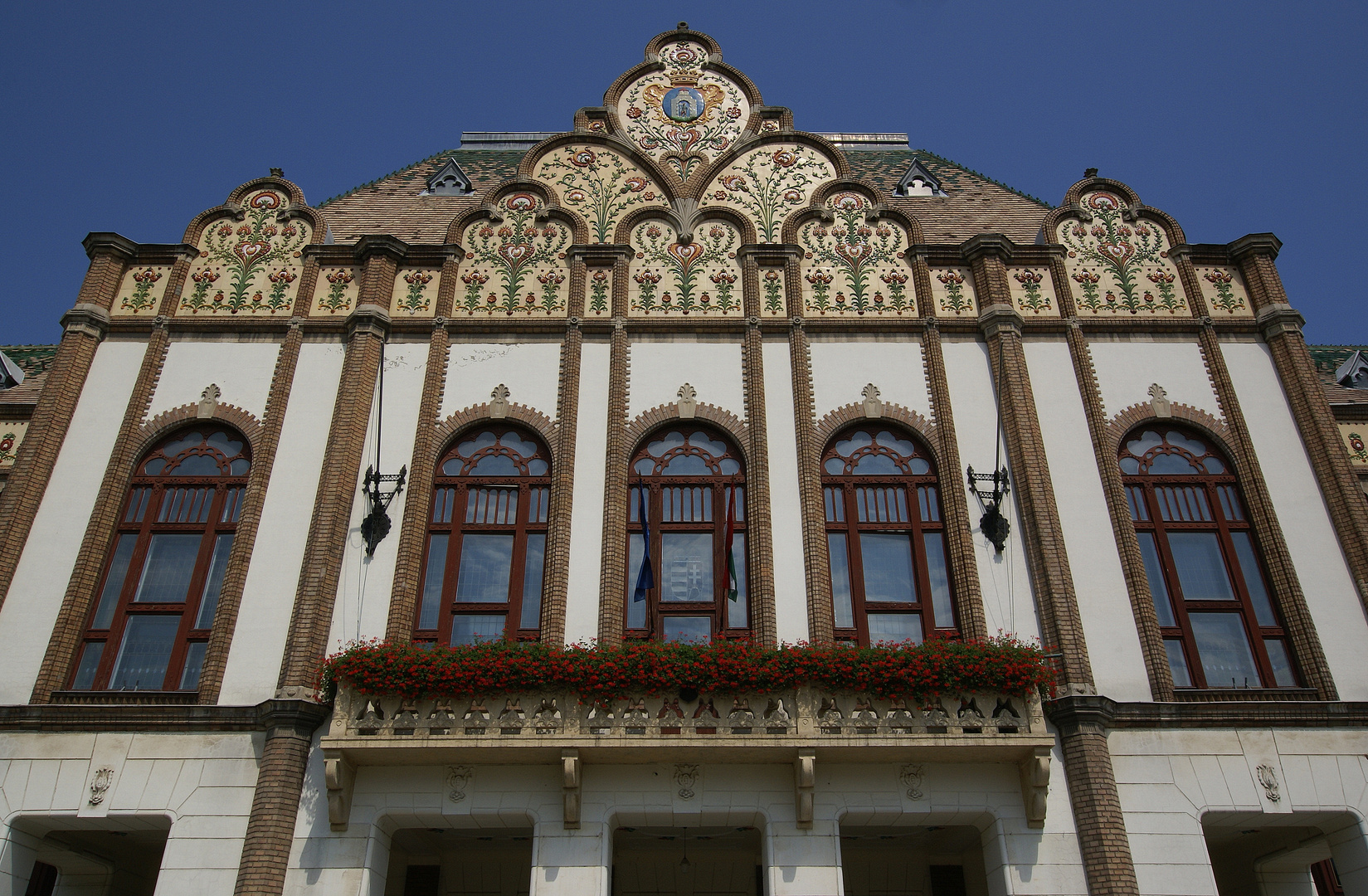 Kiskunfélegyháza - Fassade Detail (Bürgerhaus)