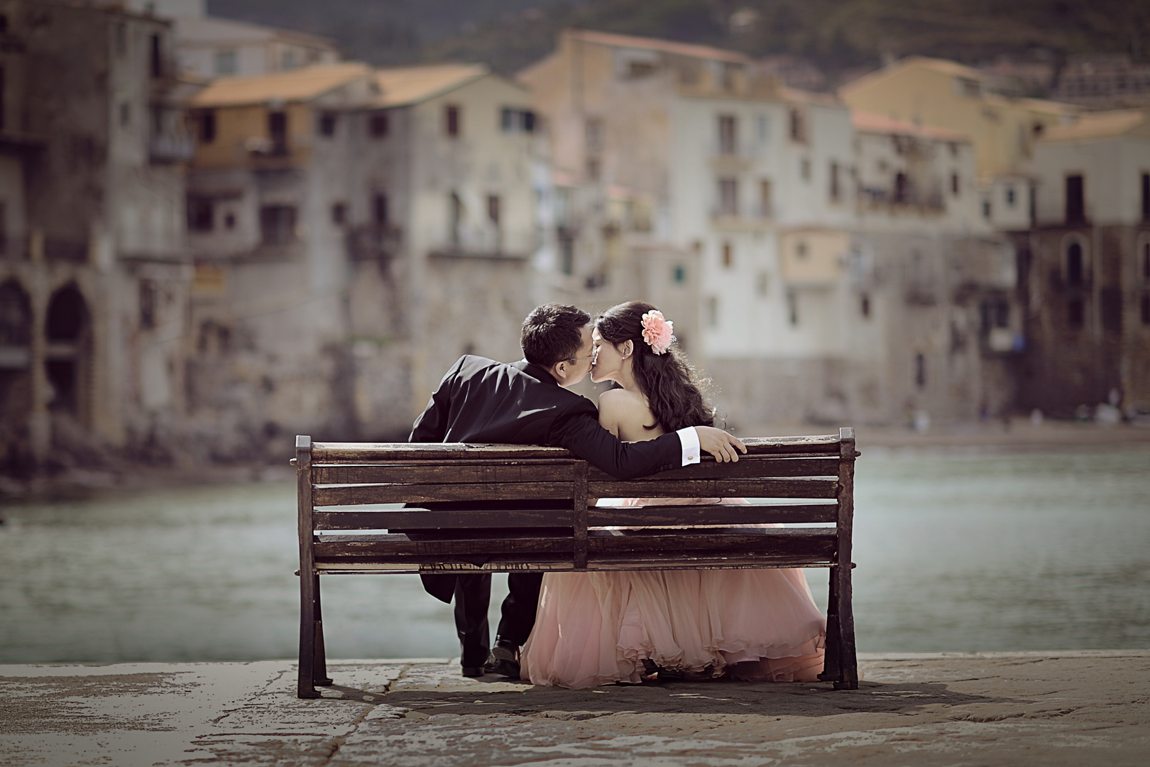 Kiss at Cefalù