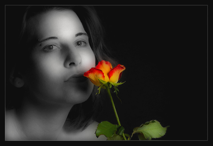 **Kiss from a Roses** Foto & Bild portrait, menschen Bilder auf
