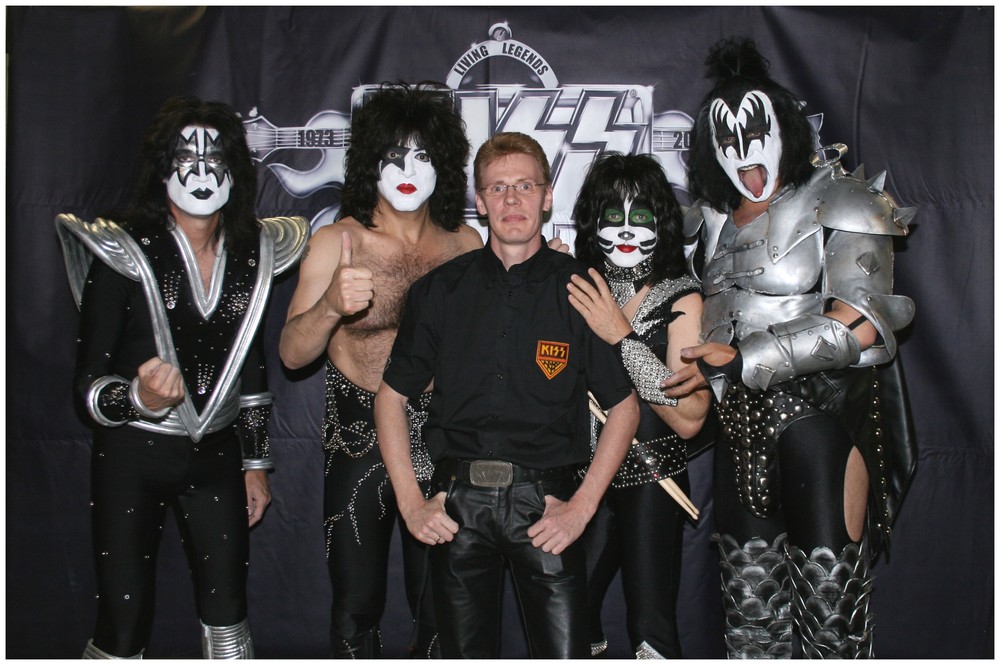 KISS und ich in Oberhausen am 11. Juni 2008