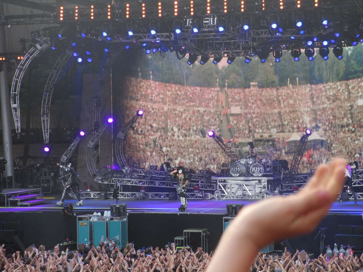 kiss, waldbühne, berlin