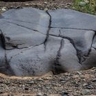 Kissenlava am Grund der Caldera de Taburiente