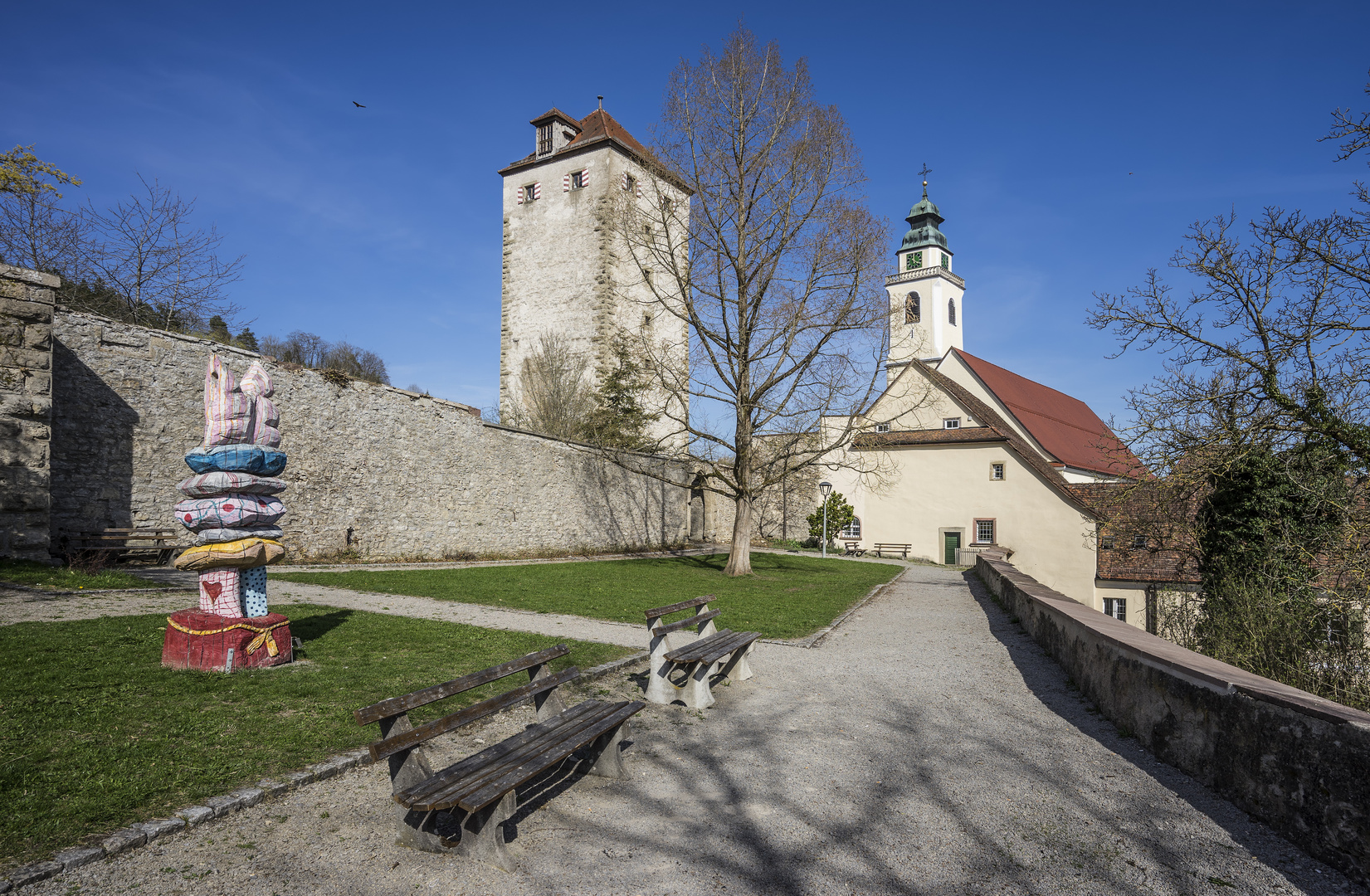 Kissenturm im Zwinger