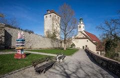 Kissenturm im Zwinger