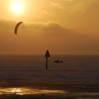 Kite-Buggy am Ordinger Strand