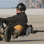 Kite-Buggy Fahrer in St. Peter-Ording