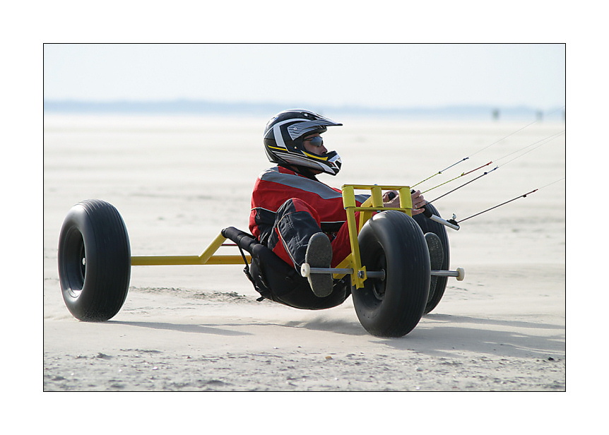 Kite-Buggy in Zeeland IV (reload)