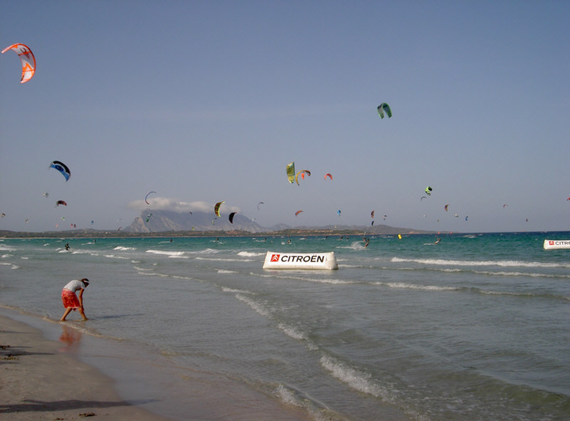 Kite-Meisterschaften am La Cinta Strand