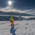 Kite Ski am Feldberg