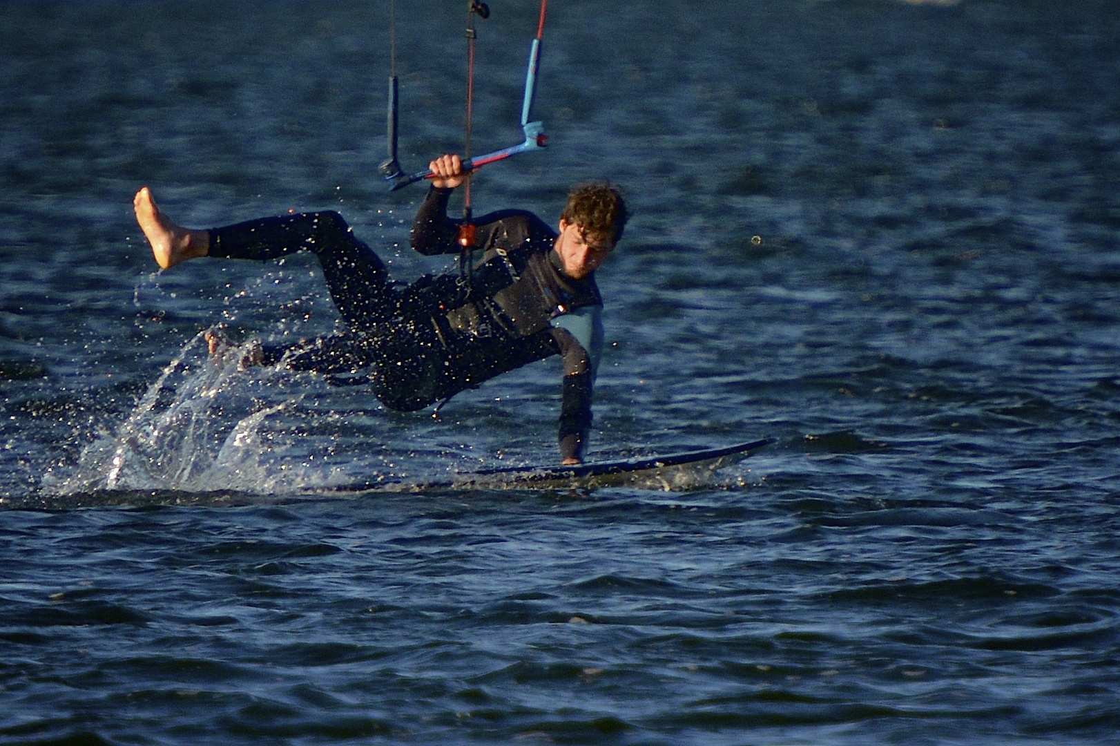 Kite-Sport vor der Küste