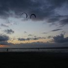 kite sunset