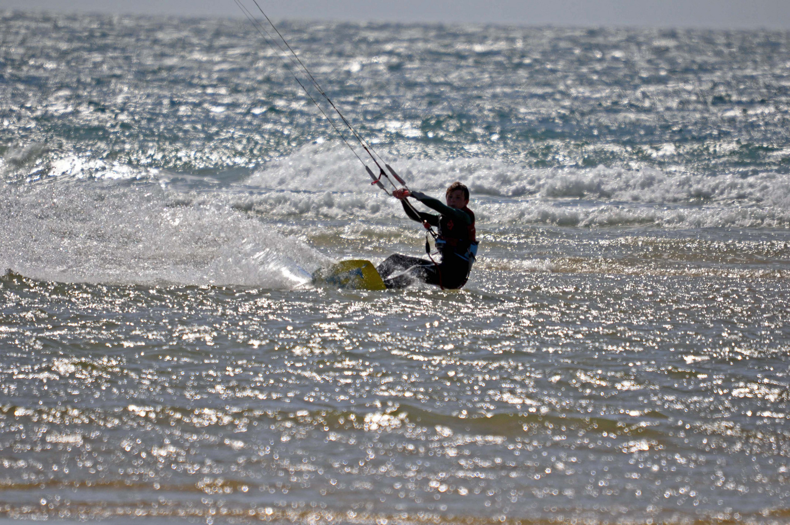 kite surf , bassin d'arcachon 