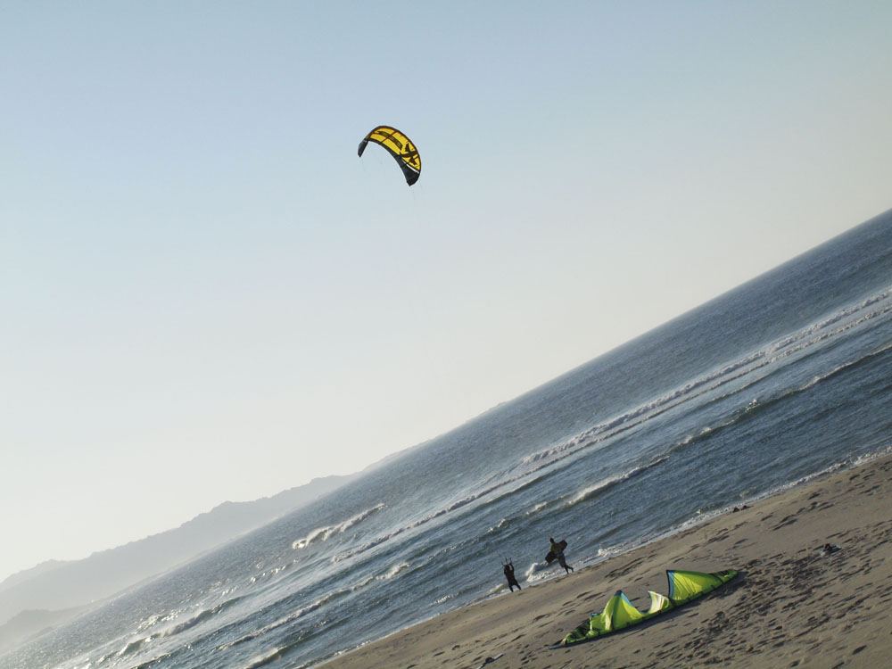 KITE SURF en Traba, La Coruña.